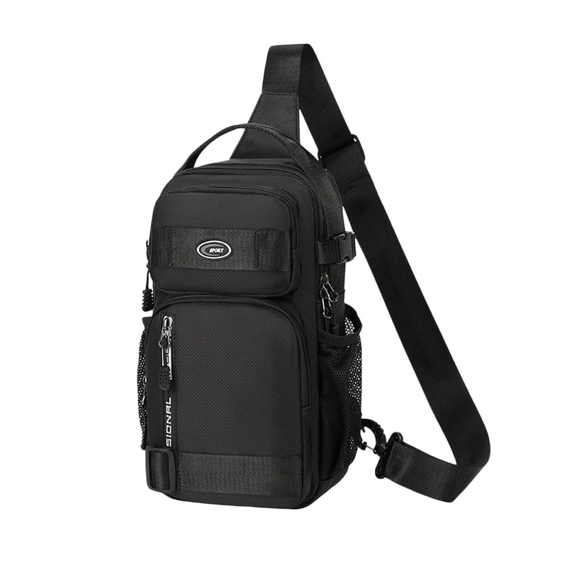 Large Capacity Mens Sports Chest Bag For Travel And Daily Carry 0