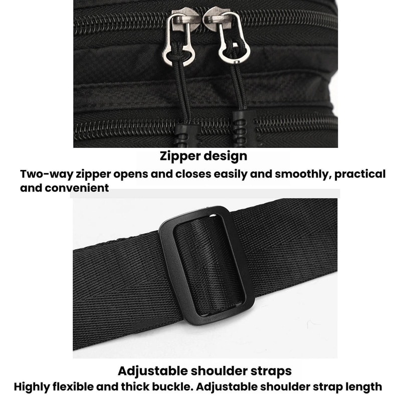 Large Capacity Mens Sports Chest Bag For Travel And Daily Carry 3
