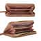 Womens Long Alligator Pattern Wallet Large Capacity MultiCard Wristlet Clutch 3