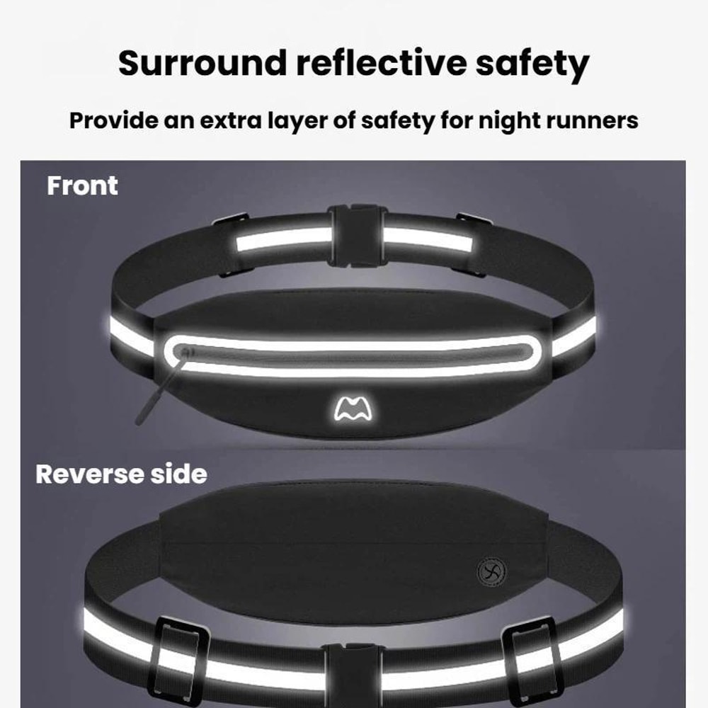 Waterproof Waist Pack Reflective Running Phone Bag For Men And Women 4