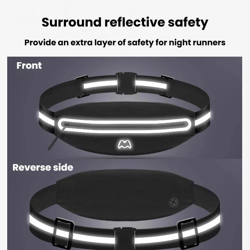 Waterproof Waist Pack Reflective Running Phone Bag For Men And Women 4