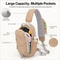 Waterproof Crossbody Bag Lightweight Nylon Chest Bag For Travel And Outdoor Use 4