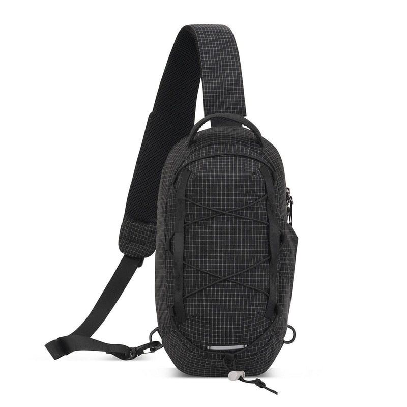 Waterproof Crossbody Bag Lightweight Nylon Chest Bag For Travel And Outdoor Use 16