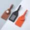 PU Leather AirTag Luggage Tag Holder For Travel Bags 1