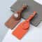 PU Leather AirTag Luggage Tag Holder For Travel Bags 2