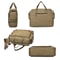 Waterproof Canvas Laptop Shoulder Bag With Anti Theft Storage 1