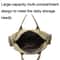Waterproof Canvas Laptop Shoulder Bag With Anti Theft Storage 2