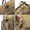 Waterproof Canvas Laptop Shoulder Bag With Anti Theft Storage 4