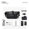 Mens Waterproof Sling Bag Crossbody Chest Bag for Travel and Everyday Carry