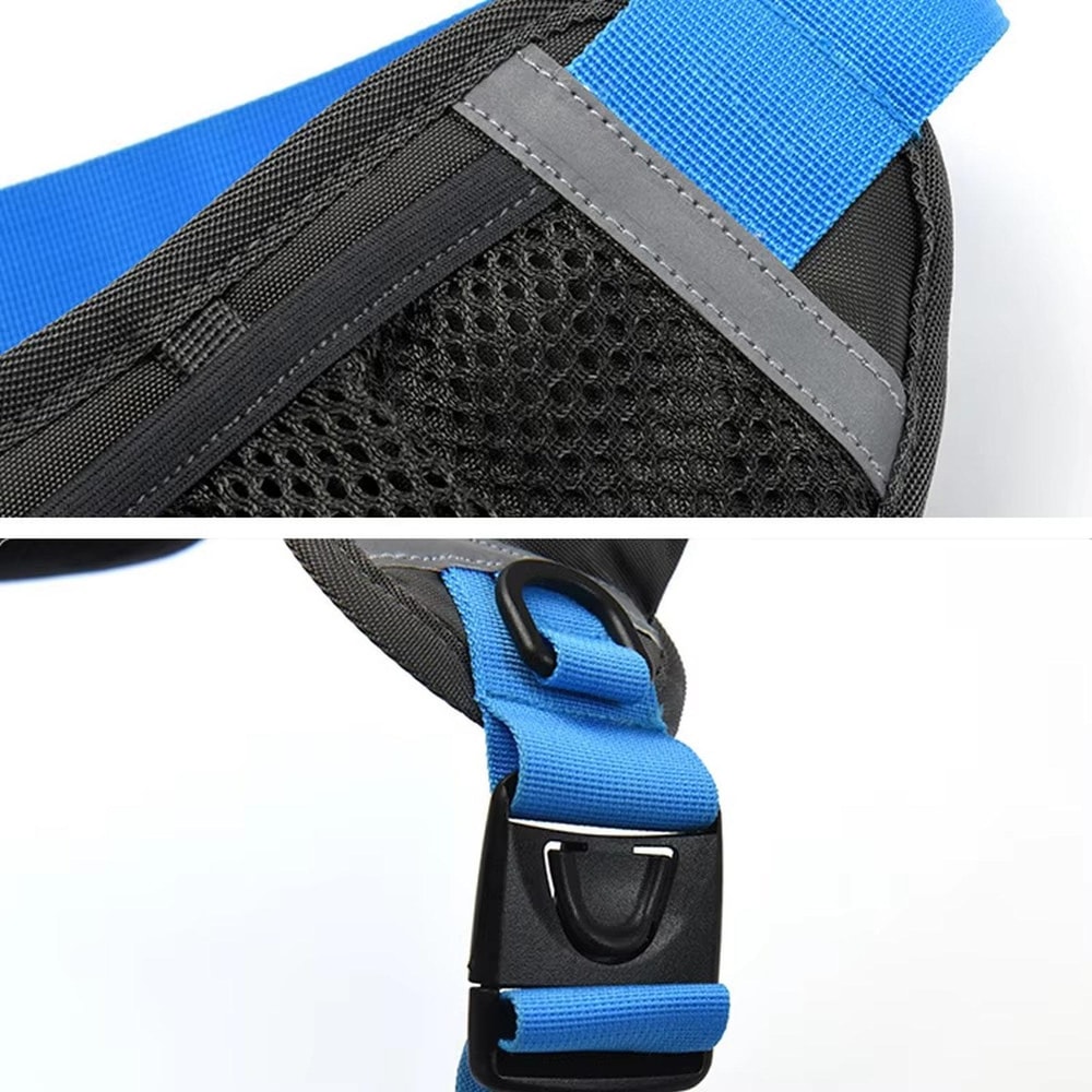 Waterproof Running Waist Bag With Bottle Holder And Phone Pouch 10