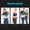 Waterproof Running Waist Bag With Bottle Holder And Phone Pouch 5