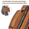 Retro Mens Crossbody Bag Waterproof PU Leather Business Shoulder Bag 5