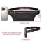 Mens Leather Waist Bag Crossbody Chest Bag for Travel