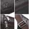 Mens Leather Waist Bag Crossbody Chest Bag for Travel