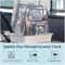 Clear Waterproof PVC Backpack For School Travel And Events 1
