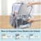 Clear Waterproof PVC Backpack For School Travel And Events 2