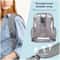 Clear Waterproof PVC Backpack For School Travel And Events 3