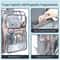 Clear Waterproof PVC Backpack For School Travel And Events 4