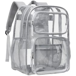 clear waterproof pvc backpack for school travel and events