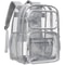Clear Waterproof PVC Backpack For School Travel And Events 0