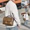 Waterproof PU Leather Messenger Bag For Men 1