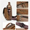 Waterproof PU Leather Messenger Bag For Men 5