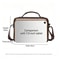 Waterproof PU Leather Messenger Bag For Men 7