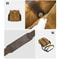 Mens Waxed Canvas Crossbody Bag Vintage Leather Messenger Bag for Daily Commute
