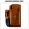 Genuine Leather Waist Bag For Men Outdoor Phone Belt Pouch 7
