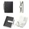 Women Compact Wallet with Snap Closure and Zippered Coin Pocket