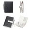Women Compact Wallet with Snap Closure and Zippered Coin Pocket