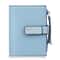 Women Compact Wallet with Snap Closure and Zippered Coin Pocket