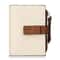 Women Compact Wallet with Snap Closure and Zippered Coin Pocket