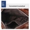 Mens Genuine Leather Crossbody Shoulder Bag For Work And Travel 9