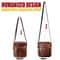 Mens Genuine Leather Crossbody Shoulder Bag For Work And Travel 4