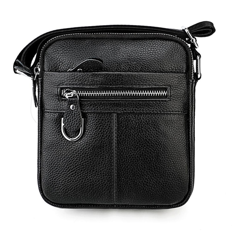 Mens Genuine Leather Crossbody Shoulder Bag For Work And Travel 13