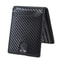 Mens Carbon Fiber Card Holder Minimalist Multi Slot Wallet 9