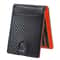 Mens Carbon Fiber Card Holder Minimalist Multi Slot Wallet 10