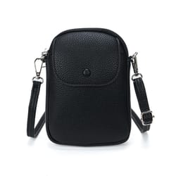 pebble grain phone crossbody bag for women compact shoulder purse