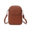 Pebble Grain Phone Crossbody Bag For Women Compact Shoulder Purse 8