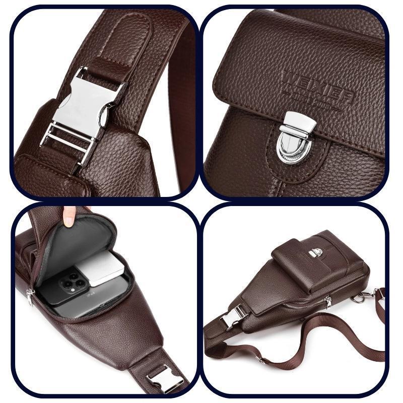 Outdoor Chest Bag Mens Multi Functional Cycling Crossbody Bag