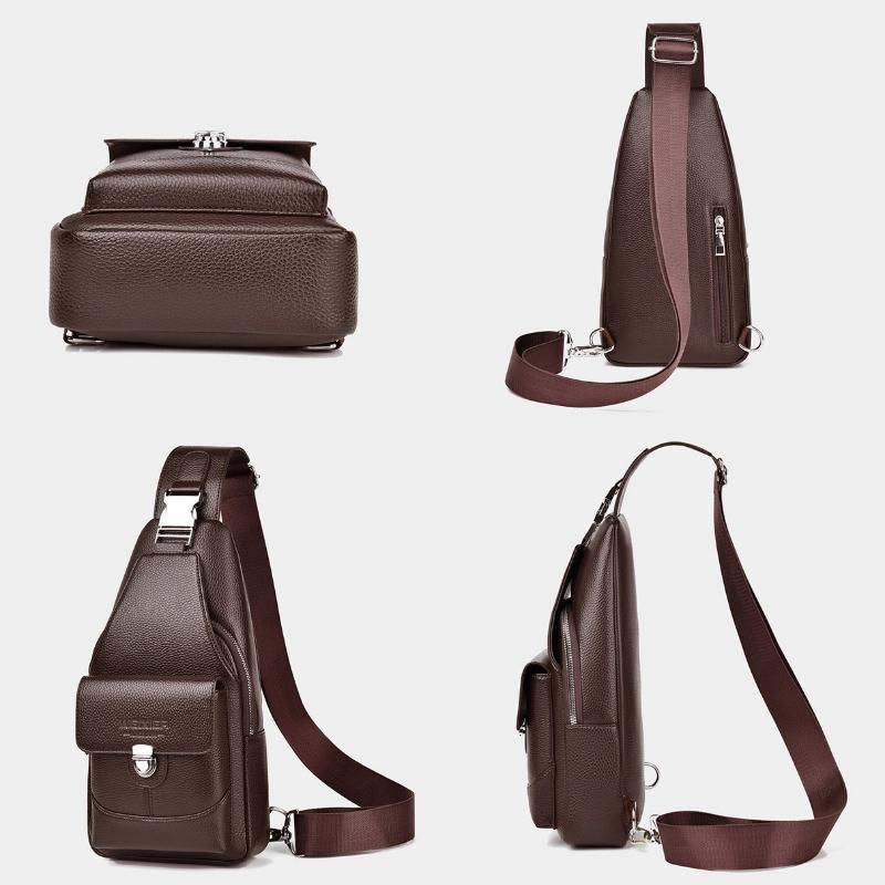 Outdoor Chest Bag Mens Multi Functional Cycling Crossbody Bag