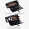 Vintage Waxed Leather Crossbody Bag Womens Small Shoulder Purse with Metal Buckle