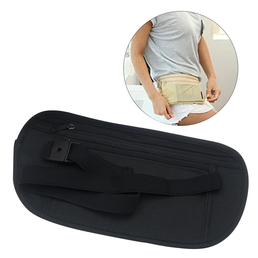Compact Outdoor Waist Belt Bag Anti Theft Travel Pack With Invisible Phone Pouch 1