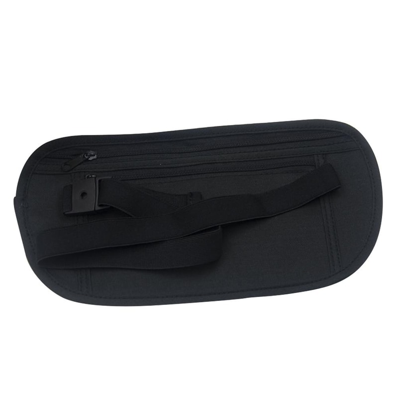 Compact Outdoor Waist Belt Bag Anti Theft Travel Pack With Invisible Phone Pouch 2