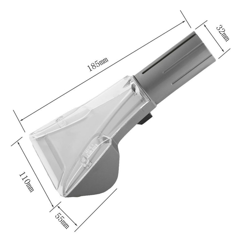 Hand Suction Nozzle for Upholstery and Spray Extraction Cleaning