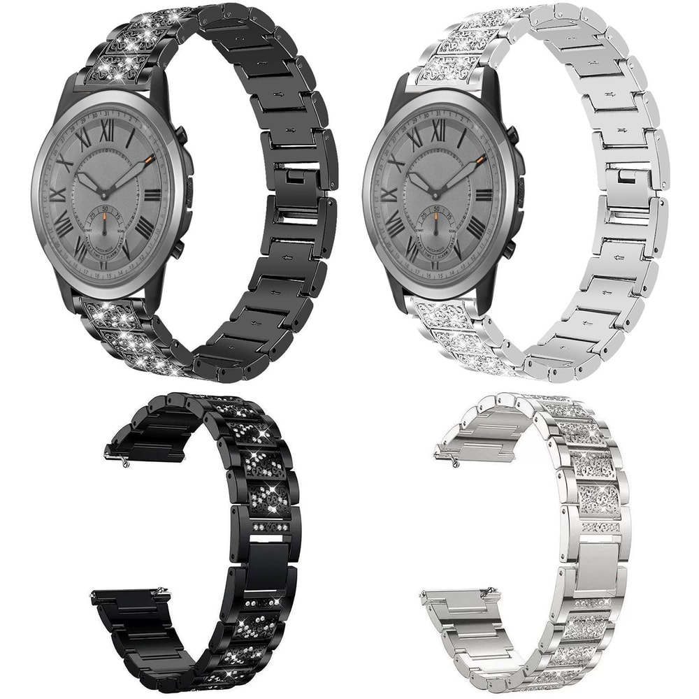 Fossil Q Machine Diamond Stainless Steel Watch Band 1