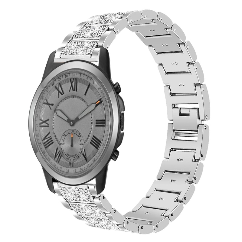 Fossil Q Machine Diamond Stainless Steel Watch Band 6