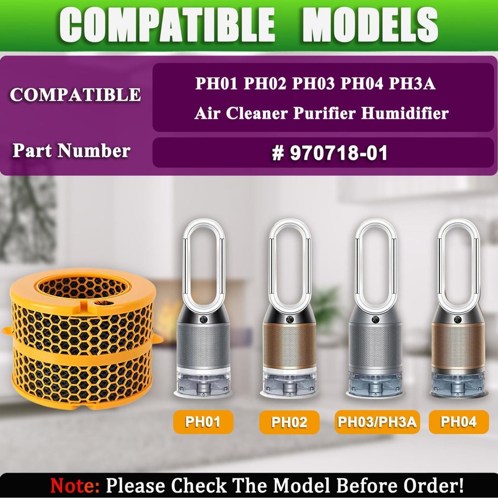 Dyson filter Carbon Fiber Replacement for Purifier Humidifier