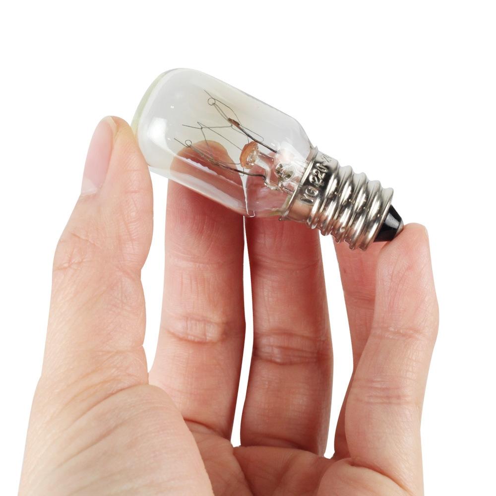 Refrigerator Bulb 15W 220V Warm White Appliance Light for Microwave and Sewing Machine